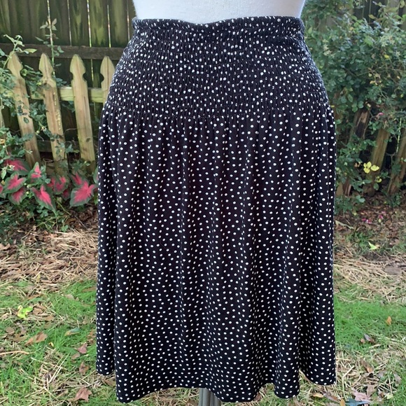 Cynthia Rowley polka dot flirty skirt S - Picture 4 of 5